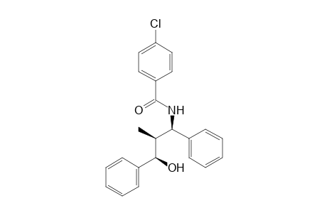 (1R*,2S*,3R*)-3-[(para-Chlorobenzoyl)-amino]-2-methyl-1,3-diphenyl-1-propanol