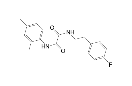 ethanediamide, N~1~-(2,4-dimethylphenyl)-N~2~-[2-(4-fluorophenyl)ethyl]-