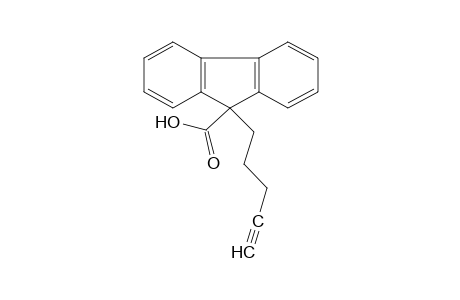 9-(4-pentynyl)fluorene-9-carboxylic acid