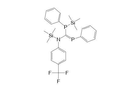 1,3-DIPHENYL-2-([4-(TRIFLUOROMETHYL)-PHENYL]-(TRIMETHYLSILYL)-AMINO)-3-(TRIMETHYLSILYL)-1,3-DIPHOSPHA-PROPENE