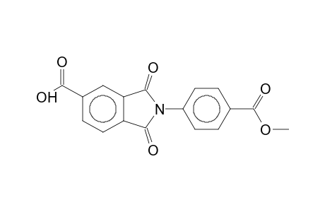 2-[4-(Methoxycarbonyl)phenyl]-1,3-dioxo-5-isoindolinecarboxylic acid