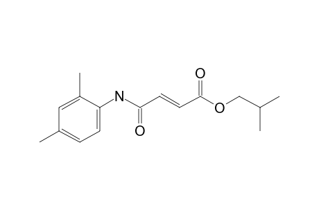 Fumaric acid, monoamide, N-(2,4-dimethylphenyl)-, isobutyl ester