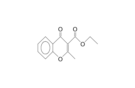 4-keto-2-methyl-chromene-3-carboxylic acid ethyl ester