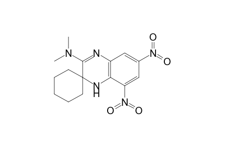 Spiro[cyclohexane-1,2'(1'H)-quinoxalin]-3'-amine, N,N-dimethyl-6',8'-dinitro-