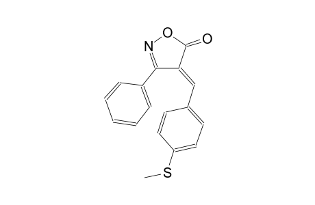 5(4H)-isoxazolone, 4-[[4-(methylthio)phenyl]methylene]-3-phenyl-, (4E)-