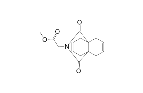 4a,8a-(Methaniminomethano)naphthalene-10-acetic acid, 1,4,5,8-tetrahydro-9,11-dioxo-, methyl ester