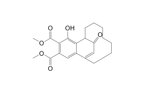 1,2-dihydro-8-hydroxy-2-oxo-1,4-heptanonaphthalene-6,7-dicarbonic acid-dimethylester