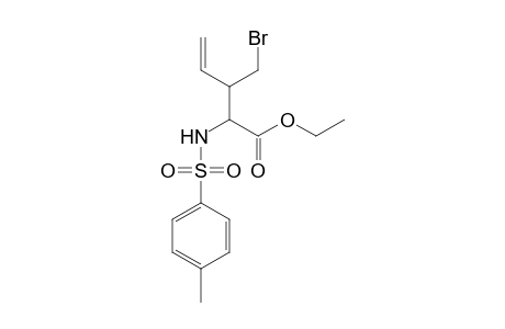 Ethyl 3-(bromomethyl)-2-([(4-methylphenyl)sulfonyl]amino)-4-pentenoate