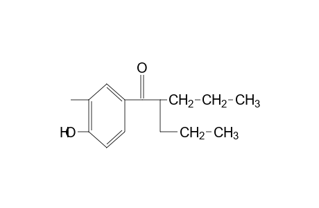 4'-hydroxy-3'-methyl-2-propylvalerophenone