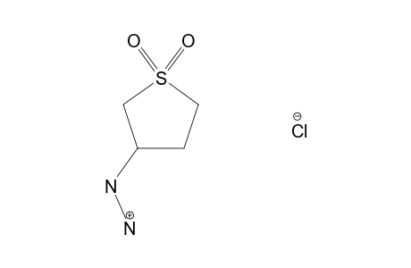 1-(tetrahydro-3-thienyl)hydrazine, S,S-dioxide, monohydrochloride