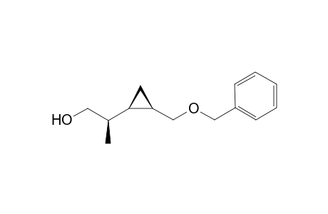 (2R)-2-{(1R,2R)-2-[(Benzyloxy)methyl]cyclopropyl}propanol