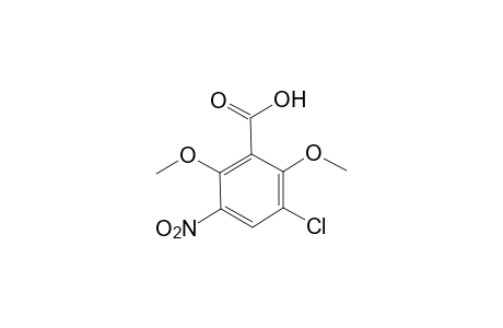 3-Chloro-2,6-dimethoxy-5-nitrobenzoic acid