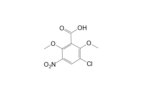 3-Chloro-2,6-dimethoxy-5-nitrobenzoic acid