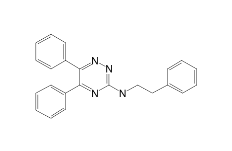 3-Phenethylamino-5,6-diphenyl-1,2,4-triazine