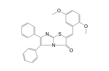 imidazo[2,1-b]thiazol-3(2H)-one, 2-[(2,5-dimethoxyphenyl)methylene]-5,6-diphenyl-, (2Z)-