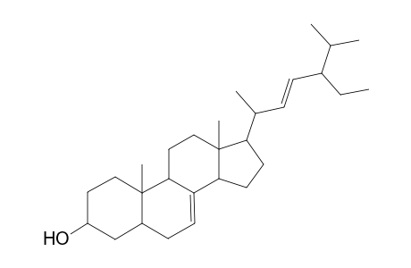 Stigmasta-7,22-dien-3-ol, (3.beta.,5.alpha.,22E,24R)-