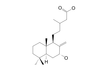 SALVIC-ACID;7-ALPHA-HYDROXY-8(17)-LABDEN-15-OIC-ACID