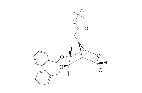 (1R,3S,4S,5R,6R,7R)-5,6-BIS-(BENZYLOXY)-3-METHOXY-2-OXABICYCLO-[2.2.1]-HEPTANE-7-ACETIC-ACID,TERT.-BUTYLESTER