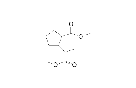 CYCLOPENTANEACETIC ACID, 2-(METHOXYCARBONYL)-.ALPHA.,3-DIMETHYL-METHYL ESTER