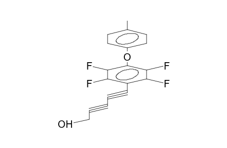 5-[PARA-(4-METHYLPHENOXY)TETRAFLUOROPHENYL]PENTA-2,4-DIYN-1-OL