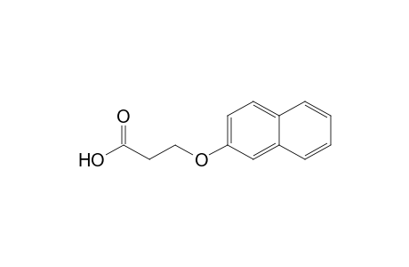 Propanoic acid, 3-(2-naphthalenyloxy)-