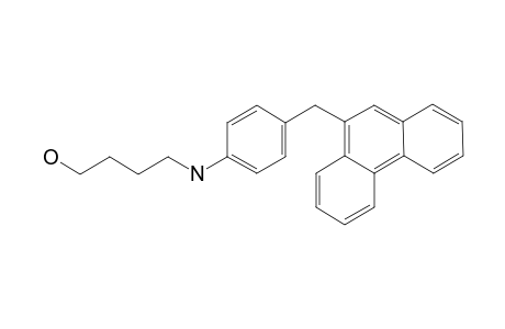 4-[4-(9-Phenanthrenylmethyl)anilino]-1-butanol