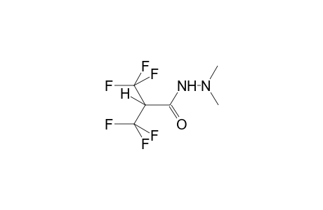 3,3,3-trifluoro-N',N'-dimethyl-2-(trifluoromethyl)propanohydrazide
