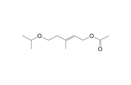 (E)-3,7-DIMETHYL-6-OXA-2-OCTEN-1-OL, ACETATE