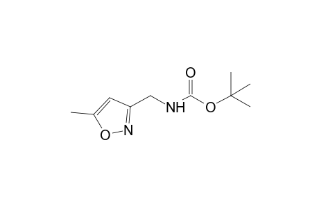 [(5-methyl-3-isoxazolyl)methyl]carbamic acid, tert butyl ester