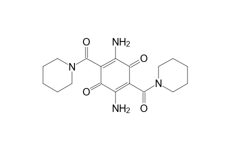 2,5-diamino-3,6-bis(piperidine-1-carbonyl)-p-benzoquinone