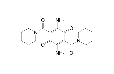 2,5-diamino-3,6-bis(piperidine-1-carbonyl)-p-benzoquinone