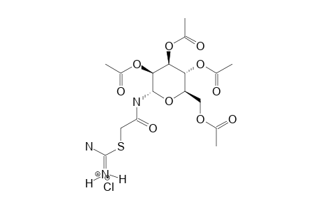 2,3,4,6-TETRA-O-ACETYL-N-(ISOTHIOURONIUM-ACETYL)-ALPHA-D-MANNOPYRANOSYLAMINE-HYDROCHLORIDE