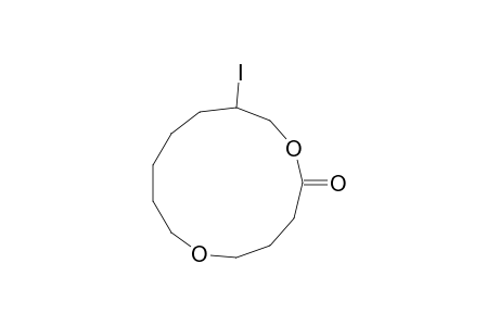 12-iodanyl-1,6-dioxacyclotridecan-2-one