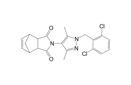 4-[1-(2,6-dichlorobenzyl)-3,5-dimethyl-1H-pyrazol-4-yl]-4-azatricyclo[5.2.1.0~2,6~]dec-8-ene-3,5-dione