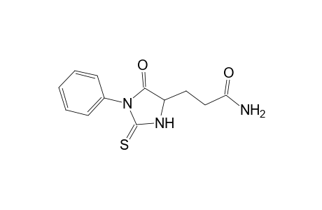 L-5-OXO-1-PHENYL-2-THIOXO-4-IMIDAZOLIDINEPROPIONAMIDE