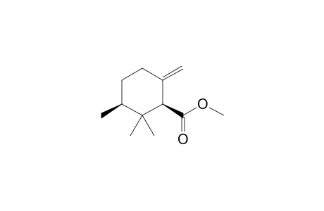 Methyl (cis)-2-methyl-.gamma.-cyclogeraniate