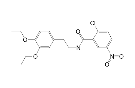 2-Chloro-N-[2-(3,4-diethoxy-phenyl)-ethyl]-5-nitro-benzamide