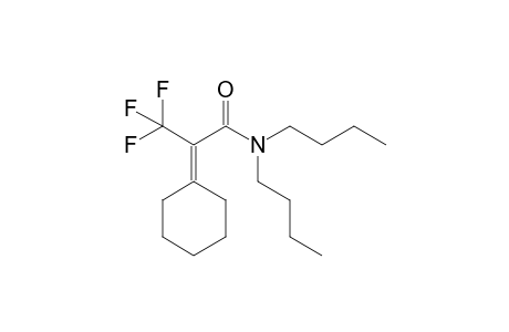 N,N-Dibutyl-2-(cyclohexylidene)-3,3,3-trifluoropropanamide