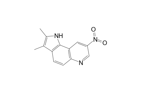 2,3-Dimethyl-8-nitro-1H-pyrrolo[2,3-f]quinoline