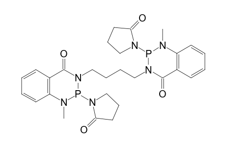 3,3'-(butane-1,4-diyl)bis(1-methyl-2-(2-oxopyrrolidin-1-yl)-2,3-dihydrobenzo[d][1,3,2]diazaphosphinin-4(1H)-one)