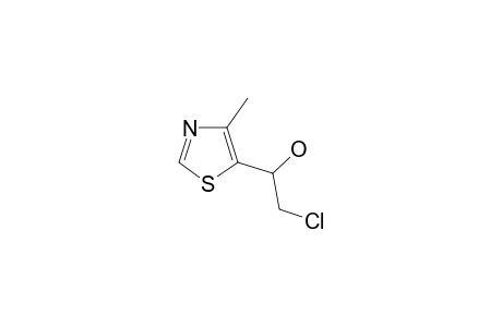 2-Chloro-1-(4-methyl-1,3-thiazol-5-yl)ethanol