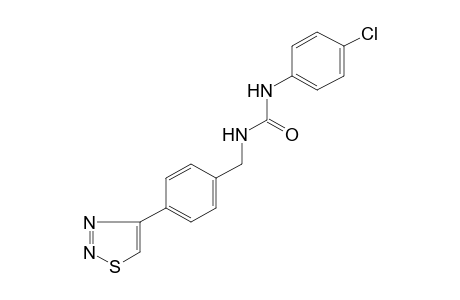 1-(p-chlorophenyl)-3-[p-(1,2,3-thiadiazol-4-yl)benzyl]urea