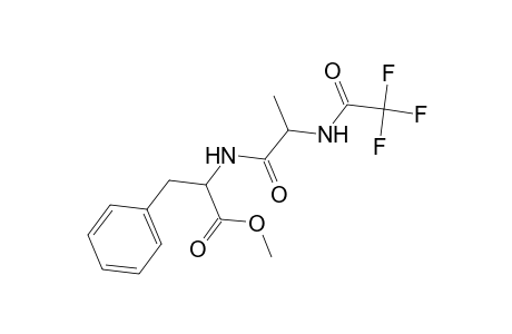 L-Phenylalanine, N-[N-(trifluoroacetyl)-L-alanyl]-, methyl ester