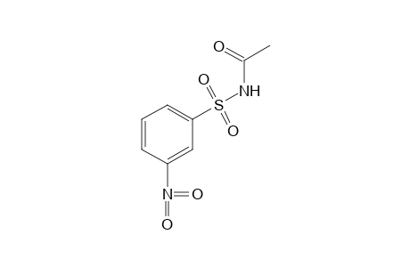 N-[(m-nitrophenyl)sulfonyl]acetamide