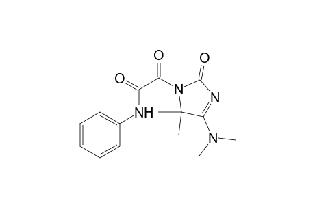 4-(Dimethylamino)-5,5-dimethyl-1-(N-phenyloxamoyl)-2H,5H-imidazol-2-one