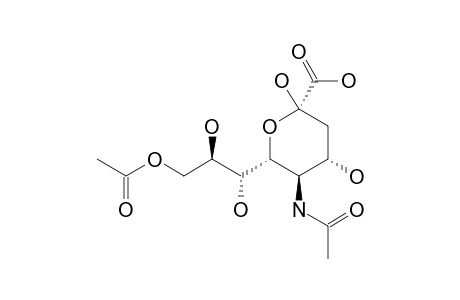 5-ACETAMIDO-9-O-ACETYL-3,5-DIDEOXY-D-GLYCERO-BETA-D-GALACTO-2-NONULOPYRANOSONIC-ACID