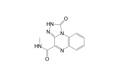 1,2-DIHYDRO-N-METHYL-1-OXO-s-TRIAZOLO[4,3-a]QUINOXALINE-4-CARBOXAMIDE