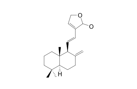 15,16-Epoxy-labda-8(17),11,13-trien-16-ol-[E]