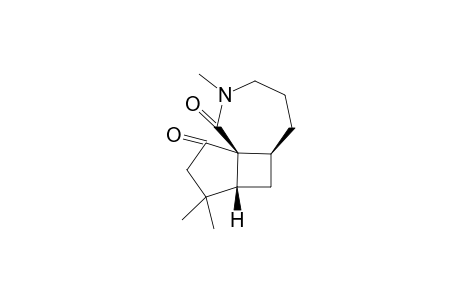 3,10,10-Trimethyl-2,12-dioxo-3-azatricyclo[7.3.0.0(1,5)]dodecane