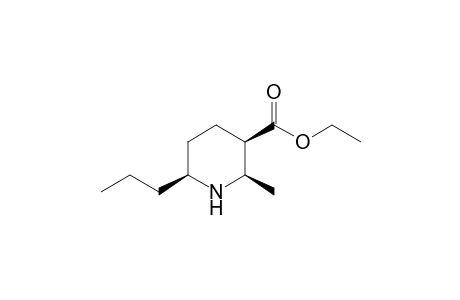 Ethyl (2R,3R,6S)-2-methyl-6-propylpiperidine-3-carboxylate(Autogenerated)